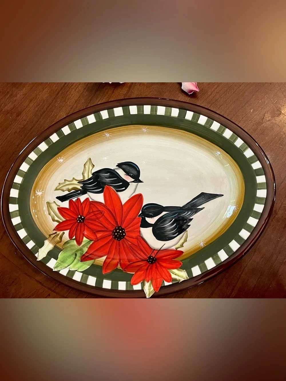 Pfaltzgraff Woodland Oval platter vintage pfaltzgraff
